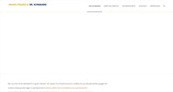 Desktop Screenshot of kanzlei-dr-schmanns.de